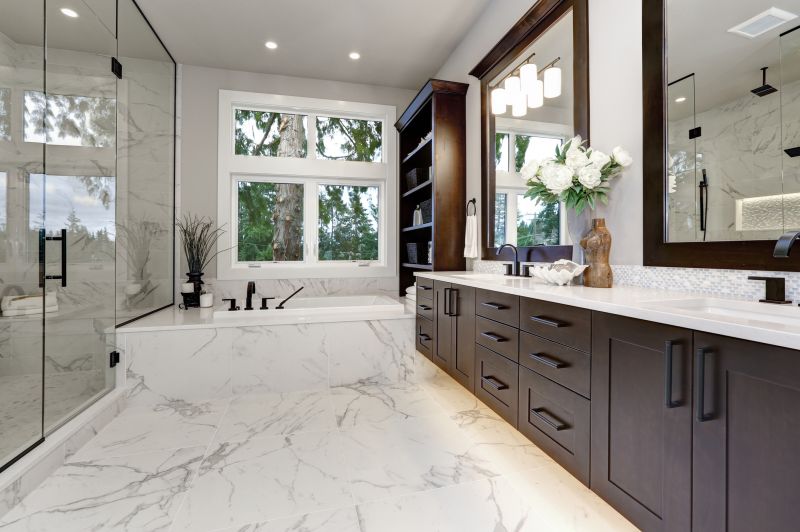 Stylish Bathroom Flooring